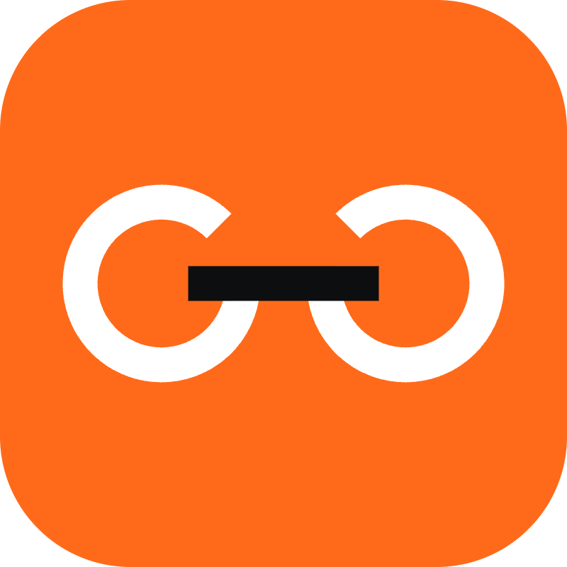 GamGym App icon, orange